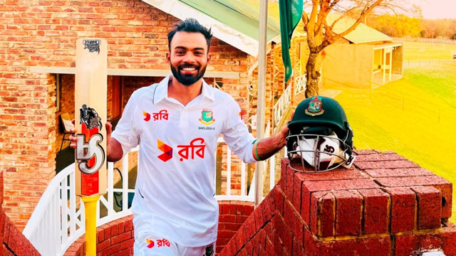 দক্ষিণ আফ্রিকায় তাওহিদ হৃদয়ের ট্রিপল সেঞ্চুরি