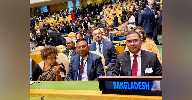 জাতিসংঘের অধিবেশনে যোগ দিলেন প্রধানমন্ত্রী
